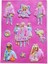 Barbie Extra Lisanslı Kabartmalı Sticker Seti 1