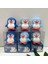 3D Penguen Figürü Silgi 3 Adet 1