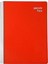 Flex A4 120 Yaprak 2 Kareli 2 Çizgili Konulu Defter Kırmızı 1