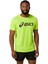 Core Asics Top Erkek Sarı Kısa Kollu Tshirt 2011C334-750 1