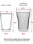 Akrilik Mürdüm Tekli Uzun Bardak & Su Meşrubat Bardağı 400 ml ( Cam Değildir ) 4