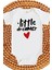 Little Dreamer Kalpli Tasarımlı Bebek Zıbın Little Dreamer Heart Design Baby Bodysuit 1