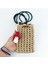 Woody Cord El Örgüsü Kağıt Ip Mantar Figürlü Telefon Çantası 3