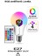 10 W Rgb Led Ampul Kumandalı Renk Değiştiren Ampul 16 Renk White E27 Duy 220 Volt 4
