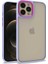 iPhone 12 Pro Max - Uyumlu Appfube Flora Kapak-Lila 1