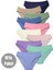Kız Çocuk - Garson Pamuklu Kumaş Renkli Slip Külot 10'lu Paket - (12-13 Yaş, X16) 1