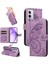 Oppo A3 Pro 5g Için Flip Case Ayrılabilir El Kayışı ile Kabartmalı Kelebek (Yurt Dışından) 1