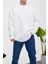 Pis Yaka Beyaz Sweatshirt 1