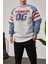 Og Baskılı Gri Sweatshirt 3