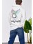 Day Social Beyaz Kapüşonlu Sweatshirt 3