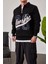 Heerbro Yakası Fermuarlı Siyah Sweatshirt 2