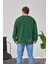 Pis Yaka Yeşil Sweatshirt 3