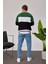 Unilions Yeşil Siyah Sweatshirt 4