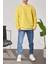 Pis Yaka Sarı Sweatshirt 2