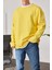 Pis Yaka Sarı Sweatshirt 3