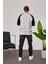 E Harf Baskılı Gri Sweatshirt 3