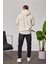 Brooklyn Baskılı Krem Sweatshirt 3
