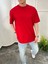 Basic Pamuklu Kırmızı Tshirt 3