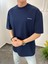 Basic Pamuklu Lacivert Tshirt 1
