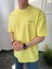 Basic Pamuklu Sarı Tshirt 2