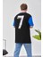 7 Baskılı Siyah Tshirt 4