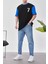 7 Baskılı Siyah Tshirt 2