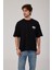 9000 Rakam Baskılı Siyah Tshirt 5