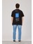 Karışık Yazılı Siyah Tshirt 1