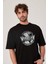 Vandelay Baskılı Siyah Tshirt 2