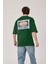 Brand Worldwide Baskılı Yeşil Tshirt 3