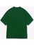M Harf Baskılı Yeşil Tshirt 2