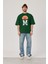 M Harf Baskılı Yeşil Tshirt 3