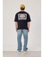 Brand Worldwide Baskılı Lacivert Tshirt 1