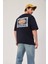 Brand Worldwide Baskılı Lacivert Tshirt 2