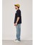 Brand Worldwide Baskılı Lacivert Tshirt 5