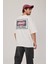 Brand Worldwide Baskılı Beyaz Tshirt 2