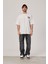 Brand Worldwide Baskılı Beyaz Tshirt 4