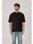 Siyah Oversize Basic Tshirt 4