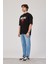 Pathetic Örümcek Baskılı Siyah Tshirt 2