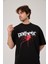 Pathetic Örümcek Baskılı Siyah Tshirt 3
