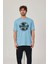 Vandelay Baskılı Mavi Tshirt 2