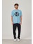 Vandelay Baskılı Mavi Tshirt 3