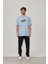 Apparel Baskılı Bebe Mavisi Tshirt 1