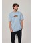 Apparel Baskılı Bebe Mavisi Tshirt 2