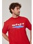Hawaii Baskılı Kırmızı Tshirt 2