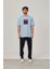 Grybrand Tavşan Baskılı Bebe Mavisi Tshirt 1