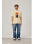 M Harf Baskılı Sarı Tshirt 1