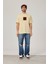 6879 Baskılı Sarı Tshirt 1