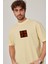 6879 Baskılı Sarı Tshirt 2