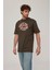 Johnny Verado Baskılı Haki Tshirt 2